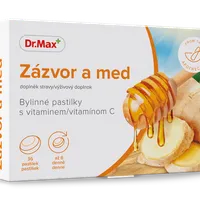 Dr. Max Zázvor a med, bylinné pastilky