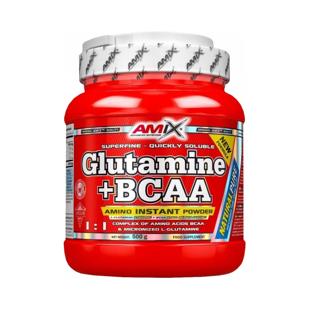 Amix Glutamine + BCAA Natural 500 g