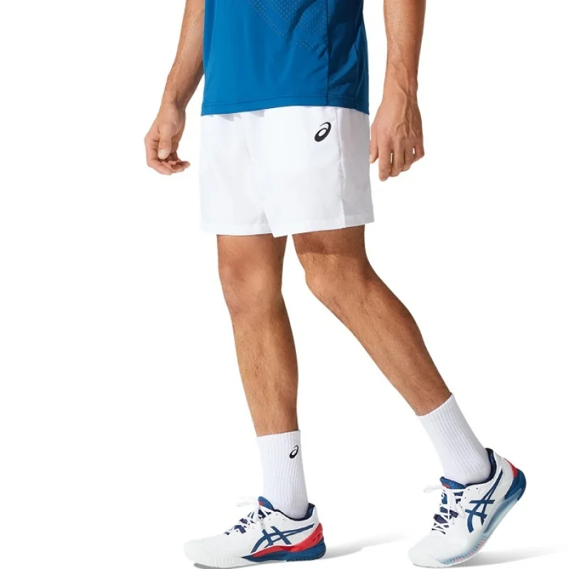 Asics – Court M 7 In Short Krátke nohavice, biele, veľ. L 