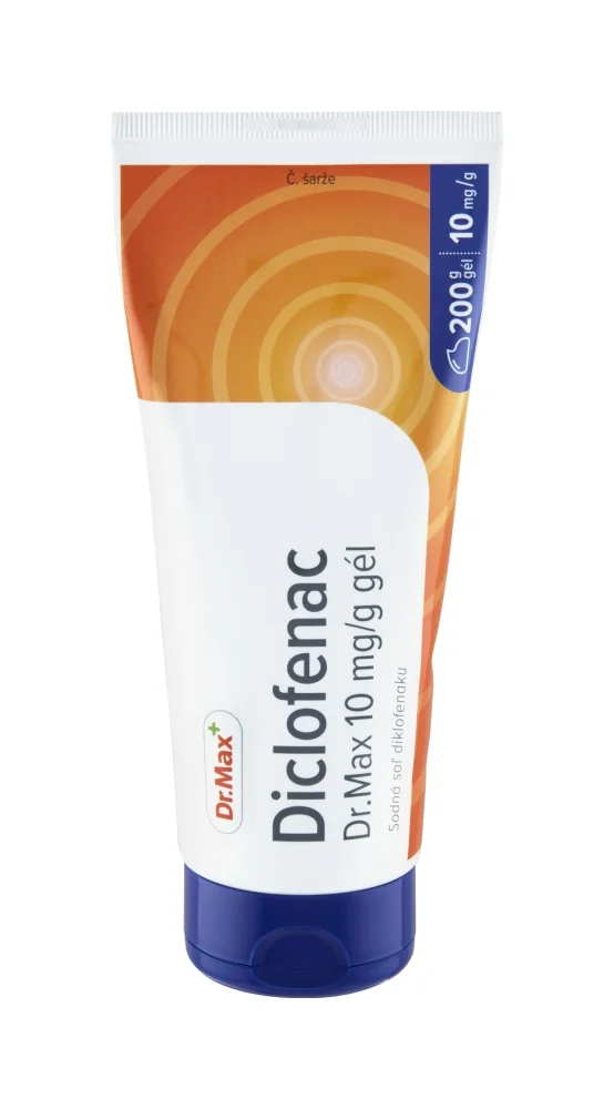 Diclofenac Dr. Max 10 mg/g 1×200 g, gél