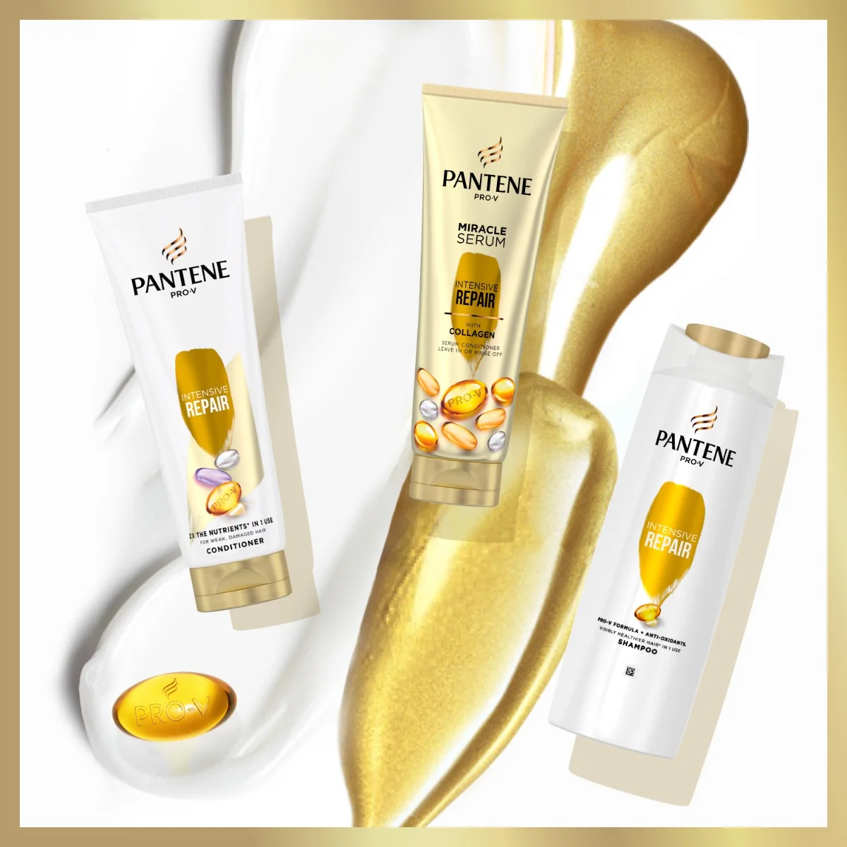 Pantene Pro-V Intensive Repair Kondicionér Na Vlasy, 2-násobok Živín V 1 Použití, 275 ML 1×275 ml, kondicionér na vlasy