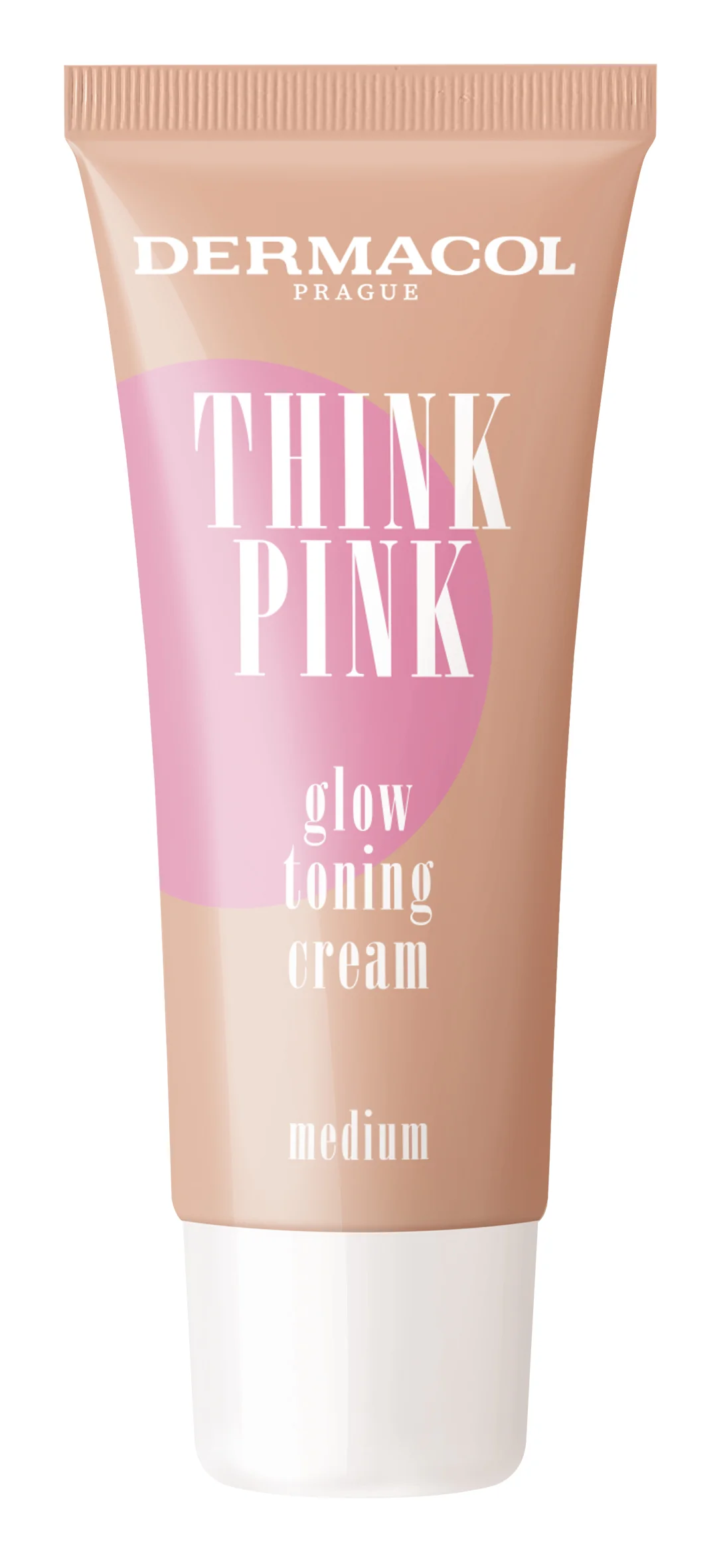 Dermacol Think Pink glow toning cream č.2 Natural