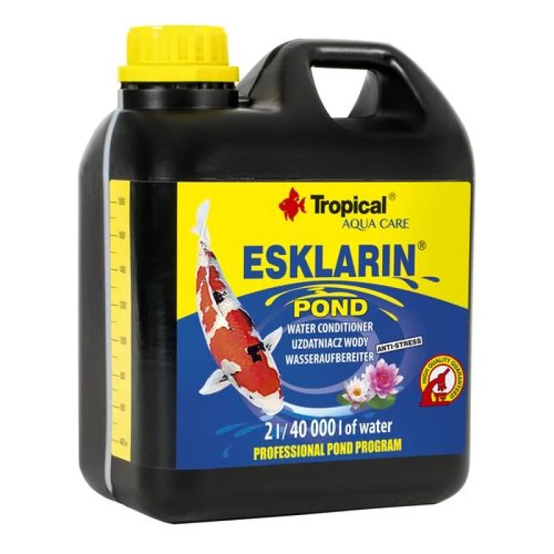 TROPICAL Esklarin Pond 2l na 40.000l prípravok na úpravu vody v jazierku