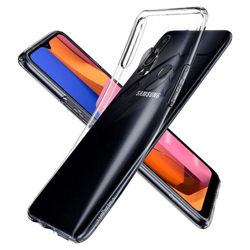 Spigen Liquid Crystal silikónový kryt na Samsung Galaxy A20s, priesvitný ný