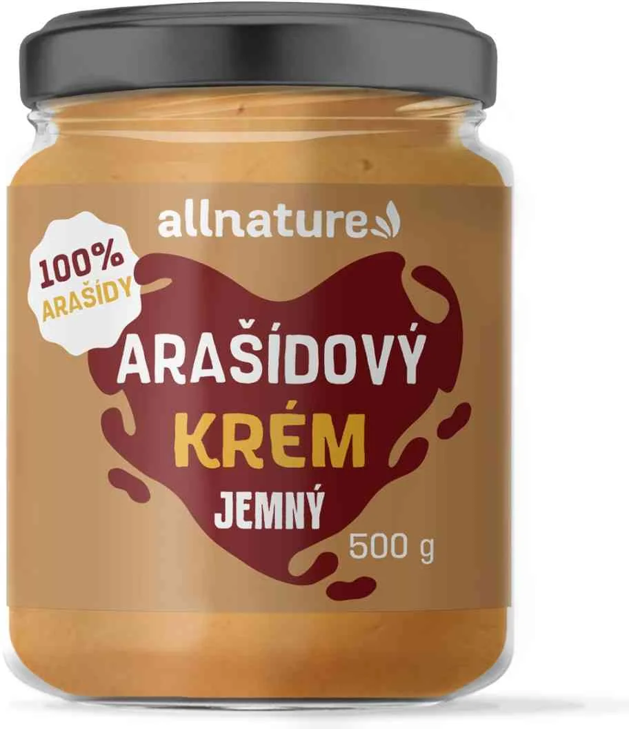 Allnature Arašídový krém jemný