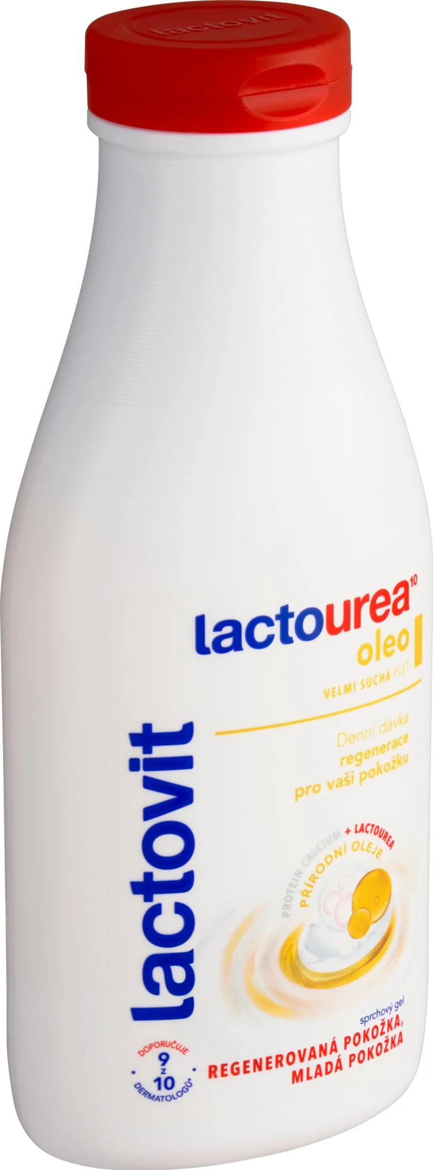 Lactovit Lactourea Oleo sprchový gél 1×500 ml, sprchový gél