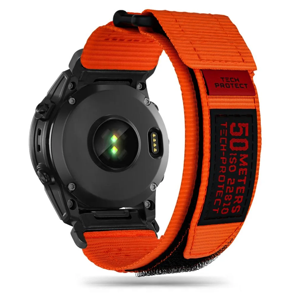 Tech-Protect Scout remienok na Garmin Fenix 3 / 5x / 6x / 6x Pro / 7x orange