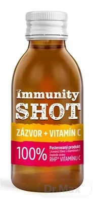 Leros Immunity SHOT ZÁZVOR+VITAMÍN C