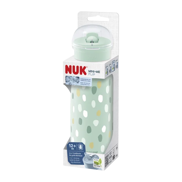 NUK flaša Mini-Me Flip 450 ml (12+ m.) 1×1 ks, fľaša s náustkom