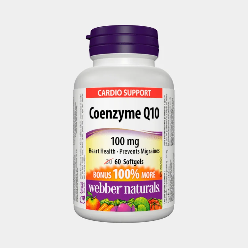 WEBBER NATURALS Koenzým Q10 100 mg