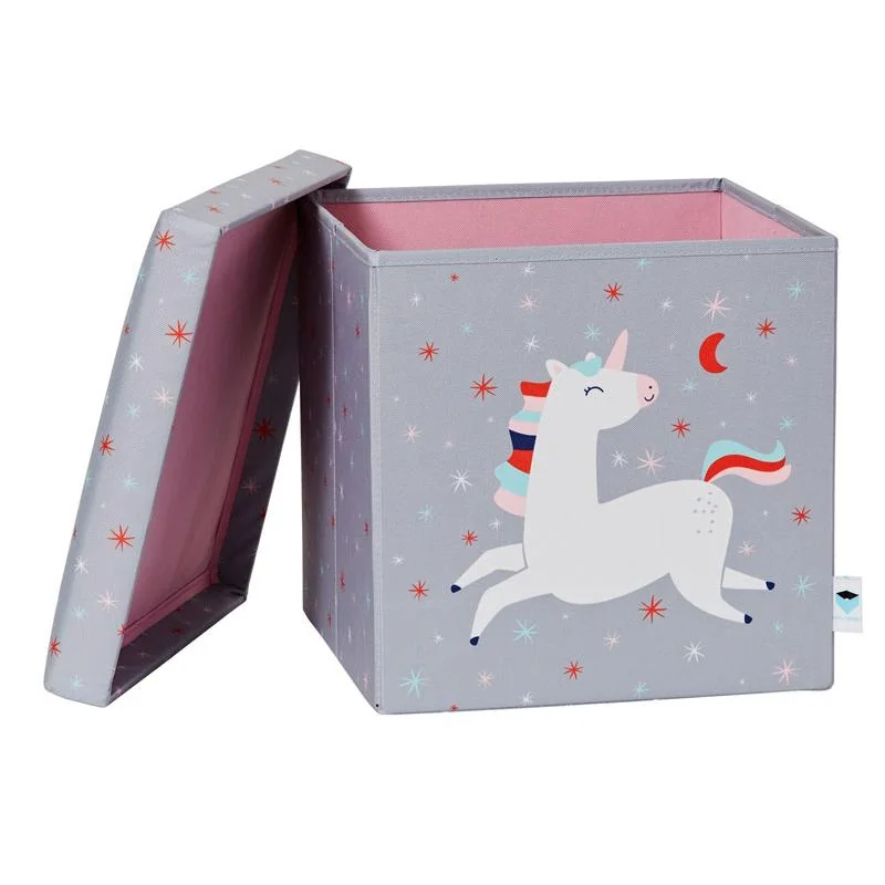 LOVE IT STORE IT - Box na hračky / stolička, Happy Kids - Unicorn 