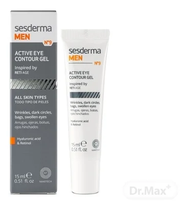 sesderma MEN ACTIVE Gél na očné okolie