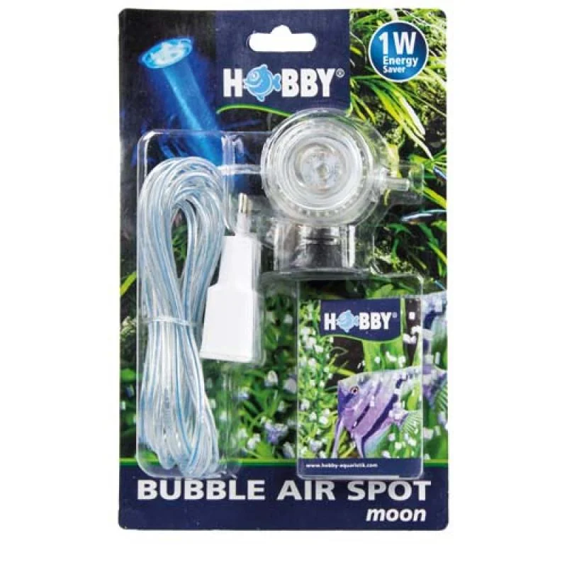 HOBBY Bubble Air Spot moon okysličovač s modrým LED osvetlením 