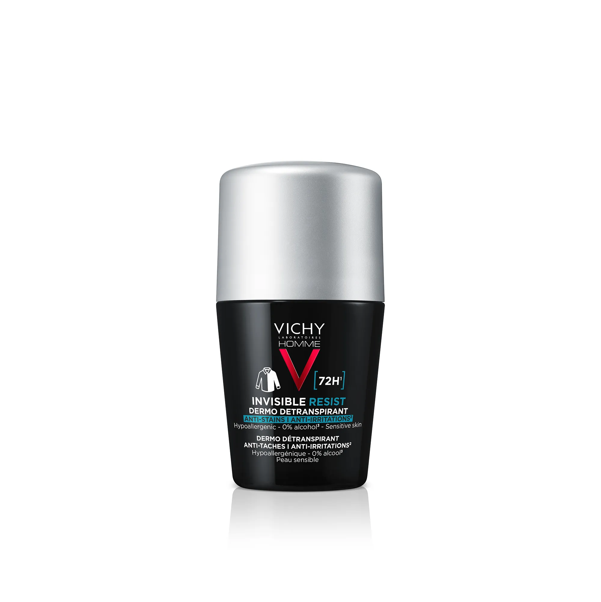 VICHY HOMME Invisible Resist 72H Antiperspirant 1×50 ml, antiperspirant