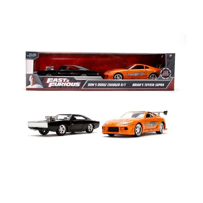 JADA - Rýchlo a zbesilo Twin Pack Toyota Supra a Dodge Charger 1:32