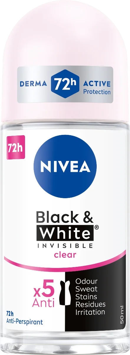 NIVEA Anti-perspirant BLACK & WHITE Clear