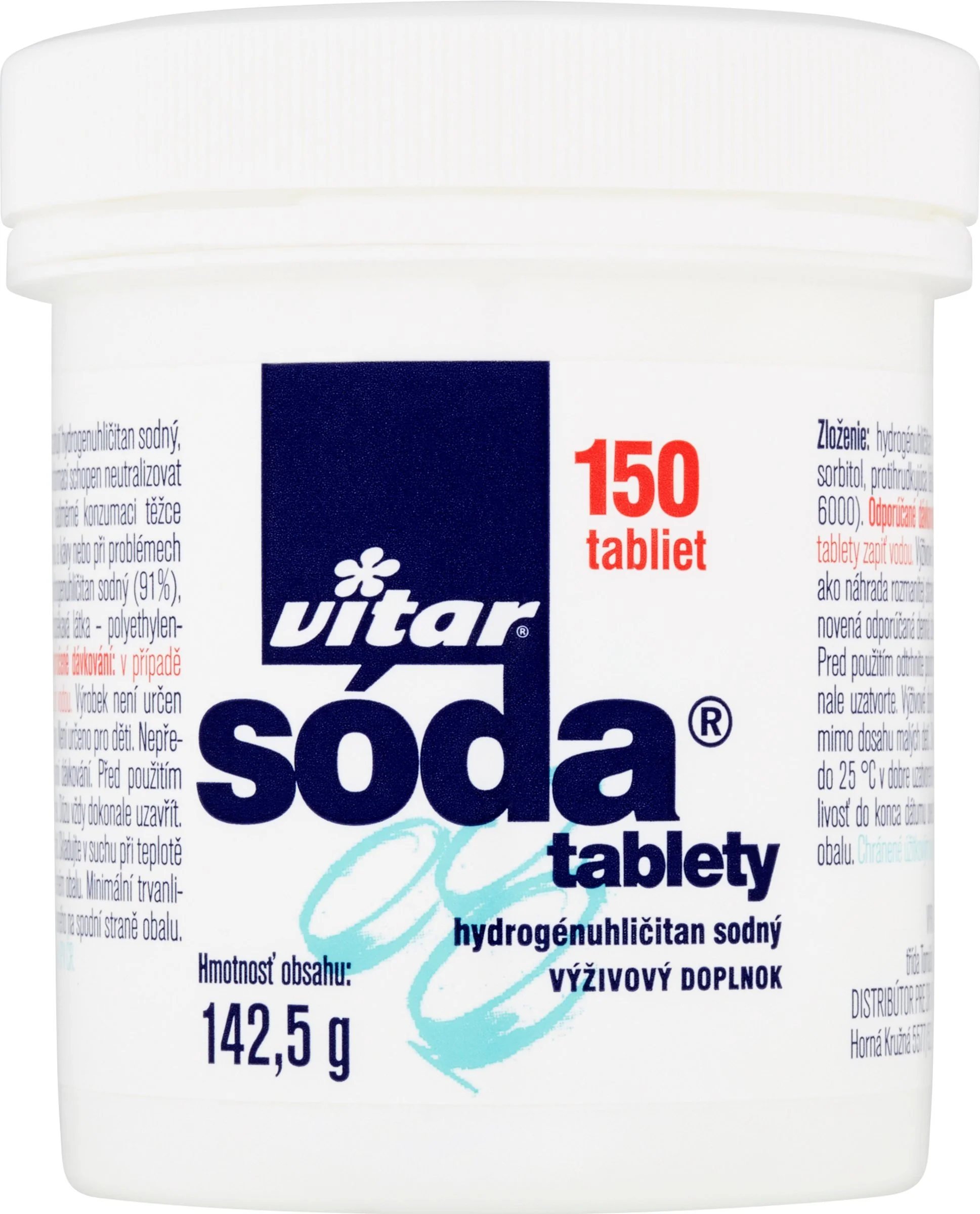 VITAR sóda tablety