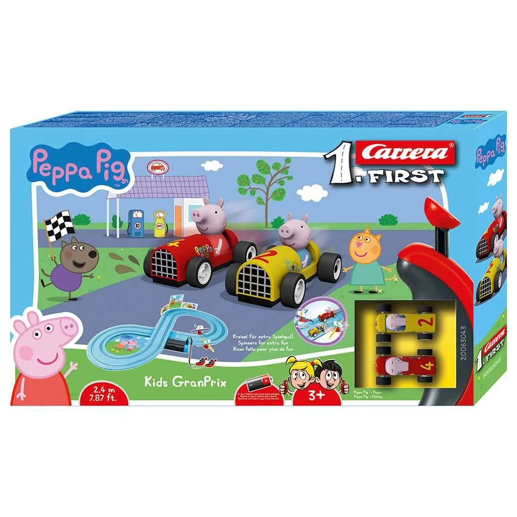 Autodráha Carrera FIRST Peppa Pig - Kids GranPrix 2,4m , 20C49765 