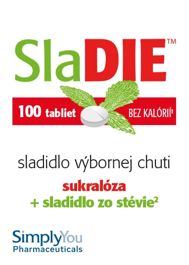 SlaDIE sladidlo 100 tbl 1×100 tbl, sladidlo