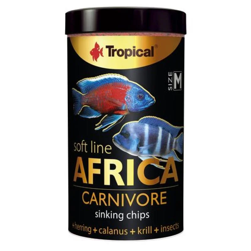 TROPICAL Africa Carnivore M 250ml/130g krmivo pre všežravé africké ryby 