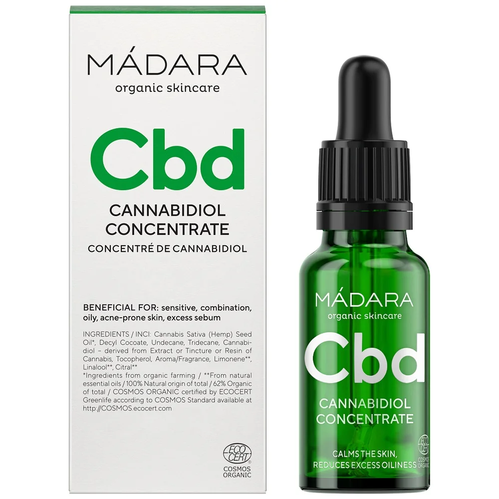 MÁDARA Cbd Kanabidiol koncentrát 1×17.5 ml, koncentrát