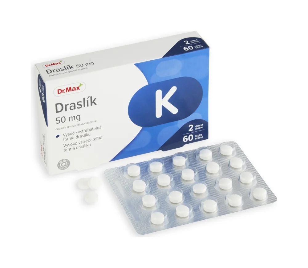 Dr. Max Draslík 50 mg 1×60 tbl, výživový doplnok