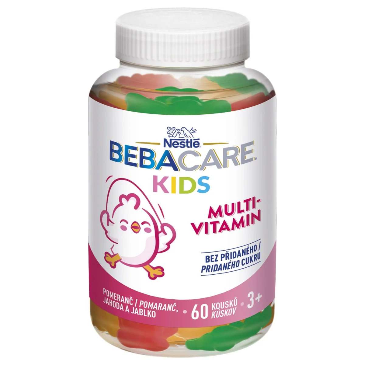 BEBACARE KIDS MULTIVITAMIN 1×60 ks, výživový doplnok