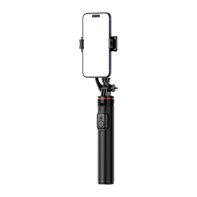 MG Tripod Bluetooth selfie tyč 1.3m, čierna 