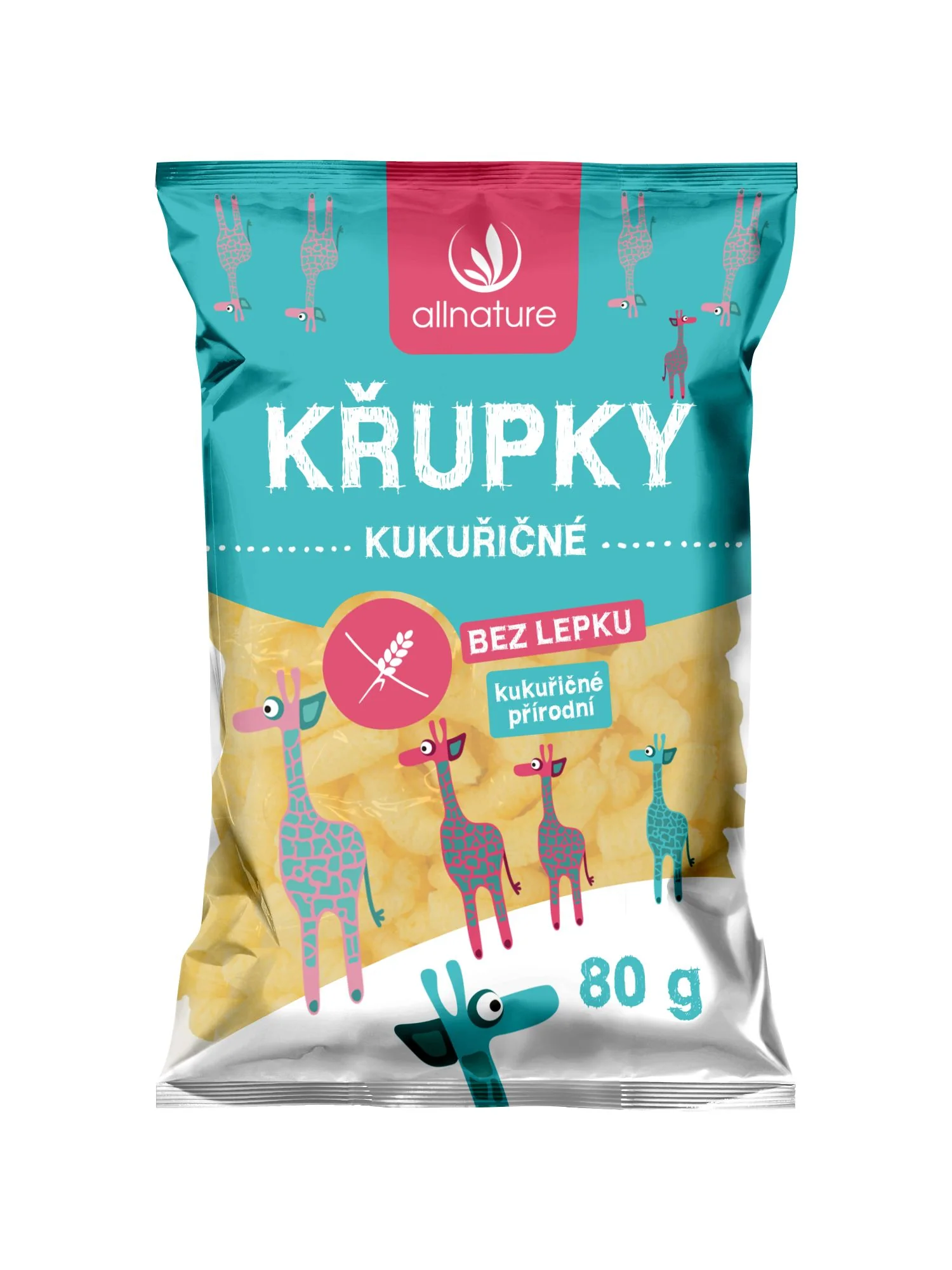 Allnature Kukuričné ​​Chrumky 80g