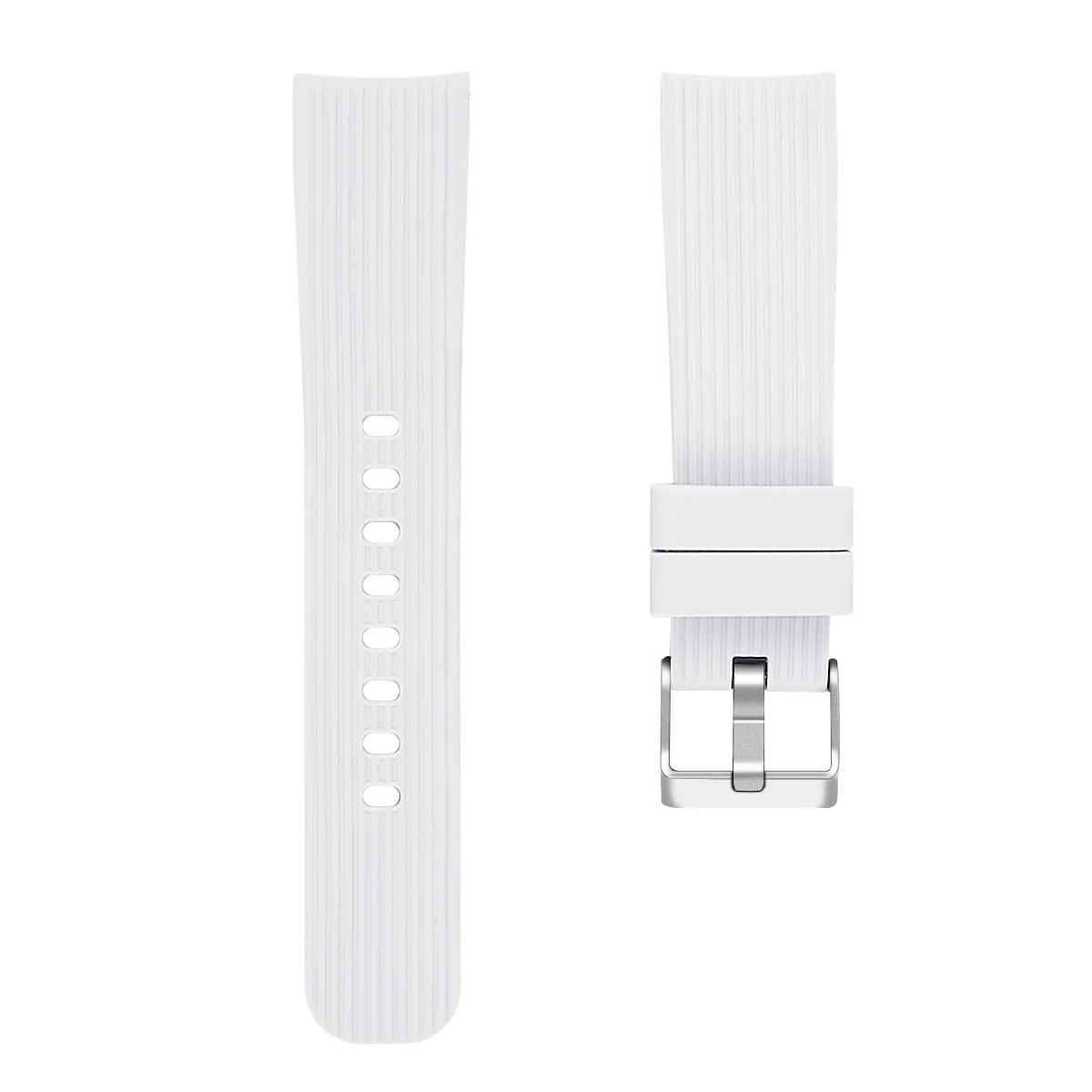 BStrap Silicone Line (Small) remienok na Garmin Venu 2 Plus, white