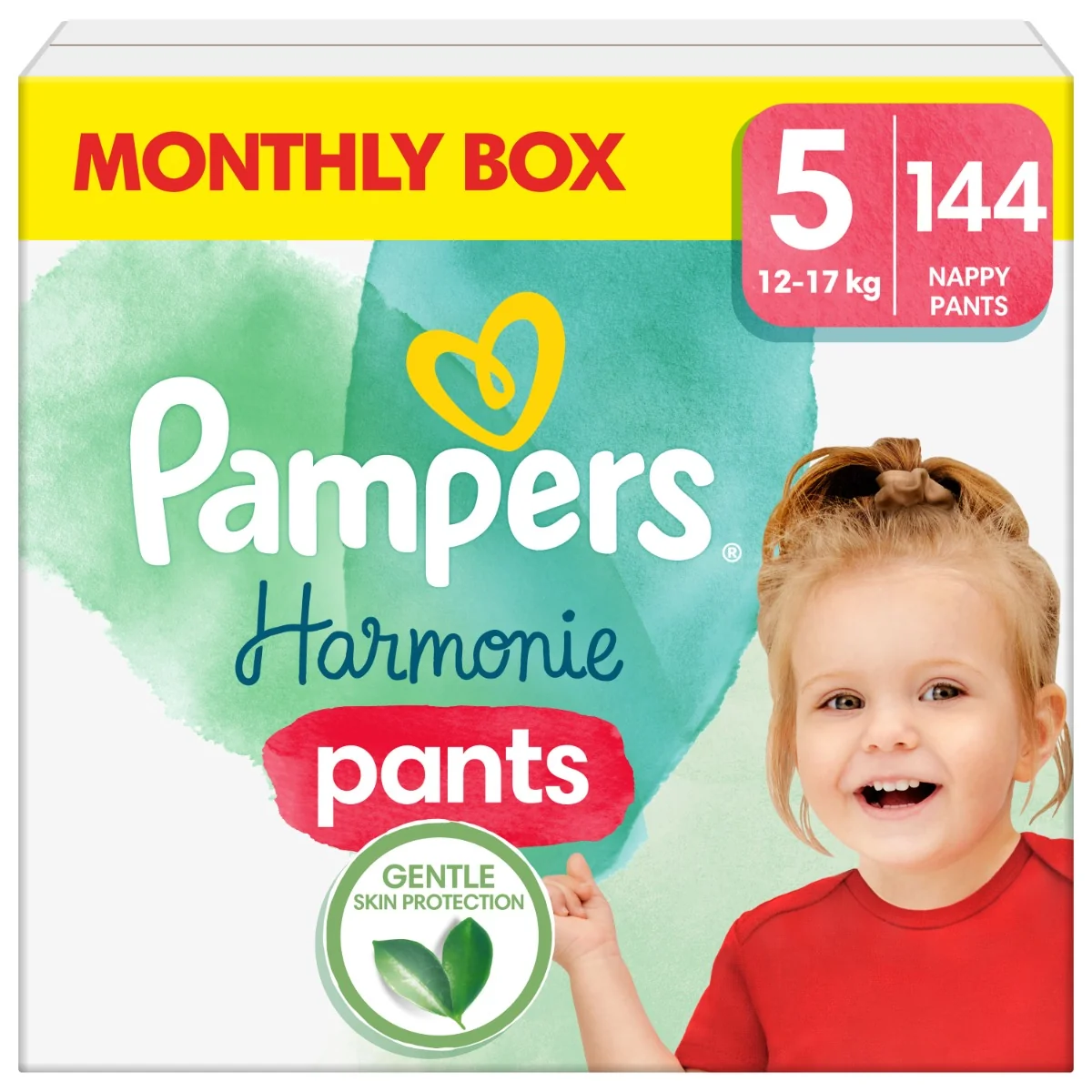 PAMPERS HARMONIE BABY PLIEN.NOHAV.V.5 12-17KG 144KS