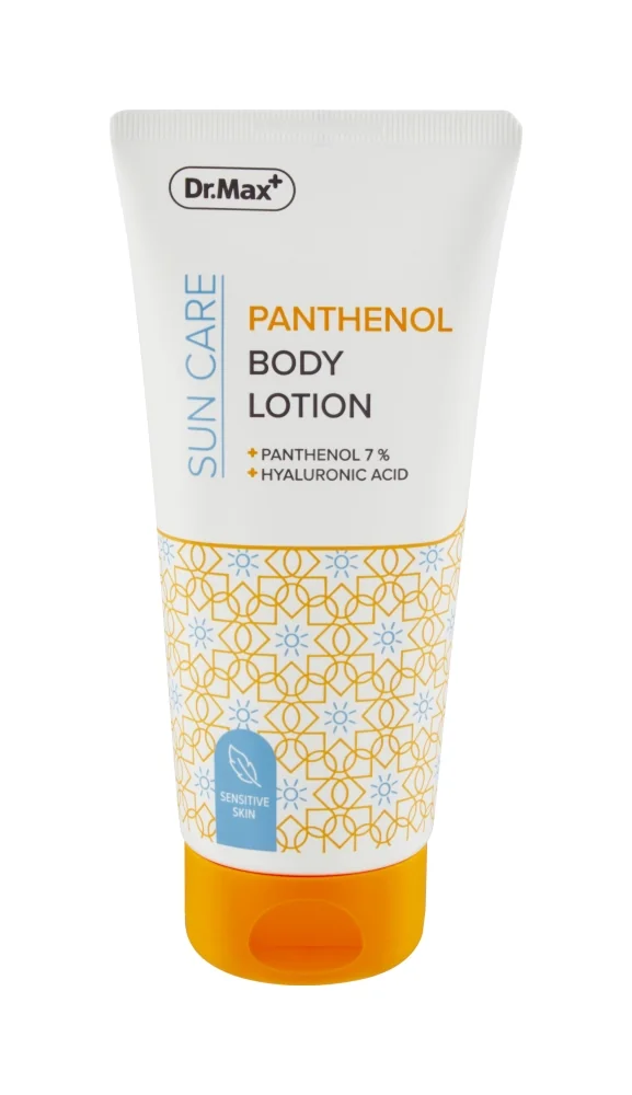 Dr. Max SUN CARE PANTHENOL BODY LOTION 1×200 ml, upokojujúca emulzia s pantenolom