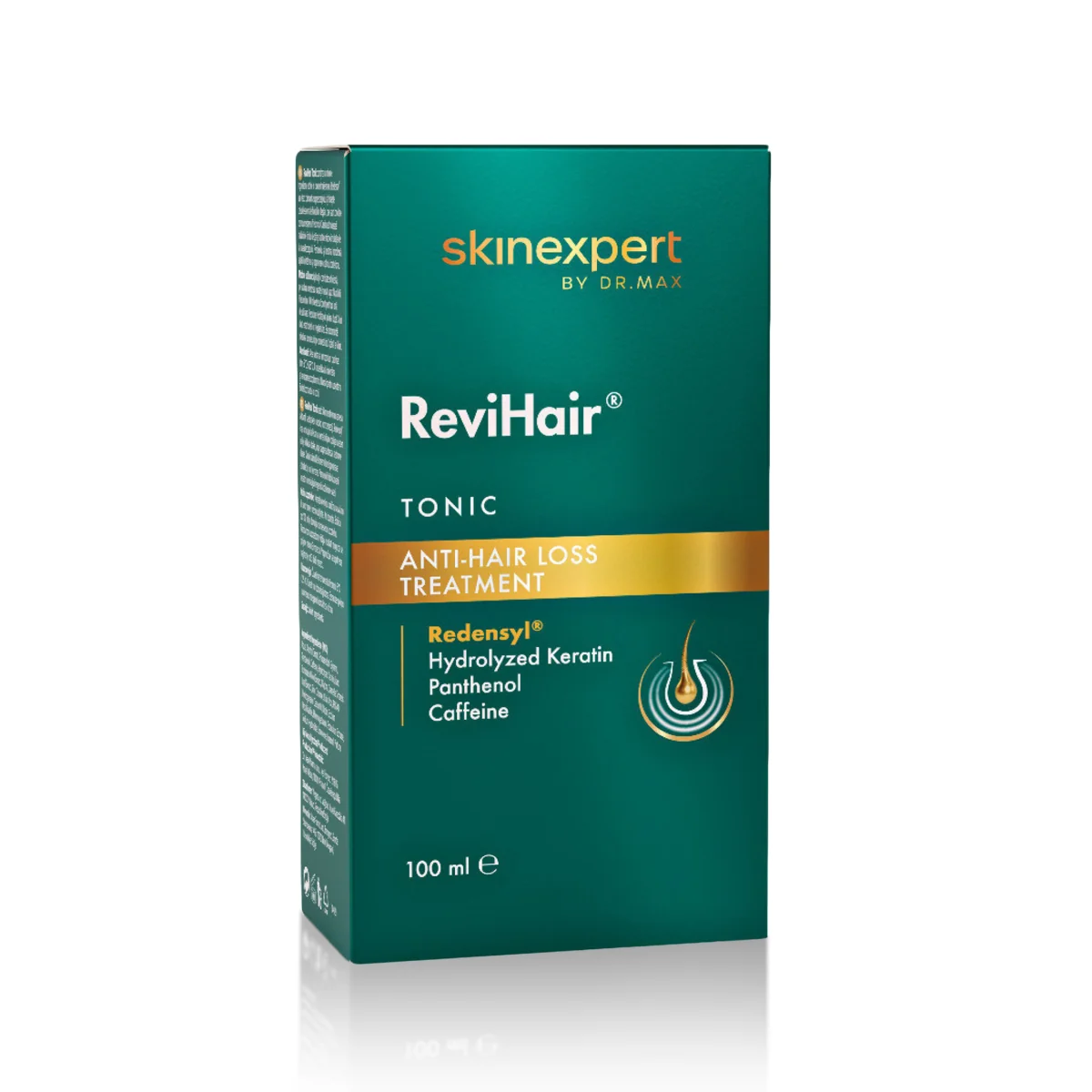 Skinexpert by Dr. Max ReviHair® tonikum 100 ml, tonikum proti vypadávaniu vlasov