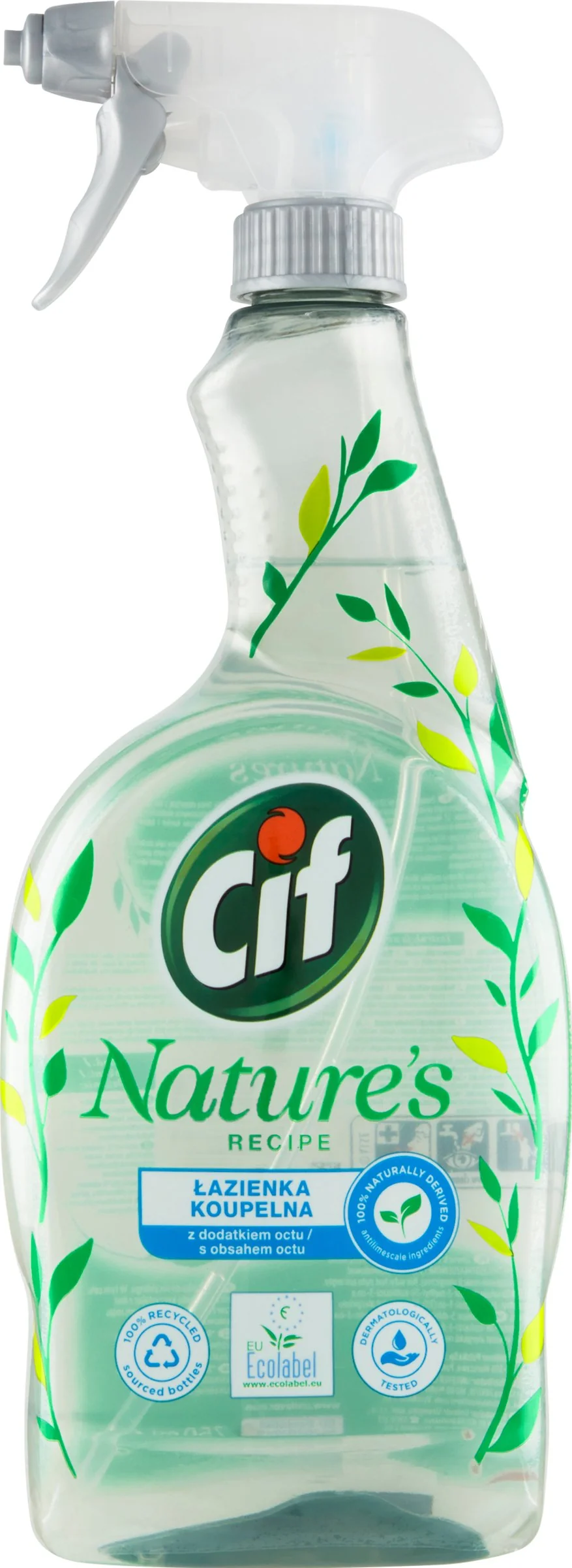 Cif Nature sprej kúpeľňa 1×750 ml, čistiaci prostriedok