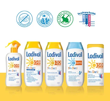 LADIVAL Pre deti OF 50+ krém na tvár 1×50 ml, krém na tvár, OF 50+