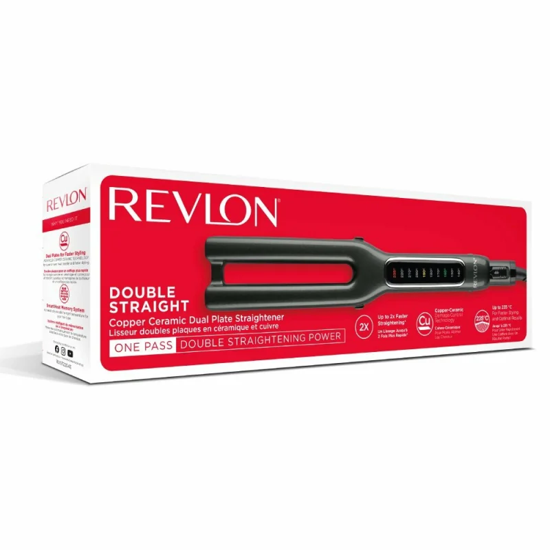 REVLON REVLON ONE-STEP DOUBLE STREIGHT RVST2204E Žehlička na vlasy 