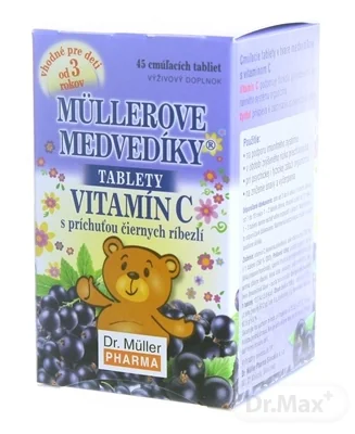 MÜLLEROVE medvedíky - vitamín C