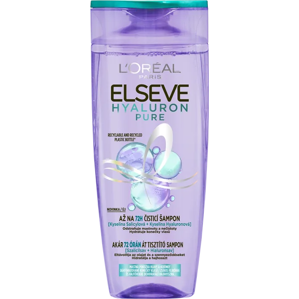 L'Oréal Paris Elseve Hyaluron Pure šampón, 250 ml