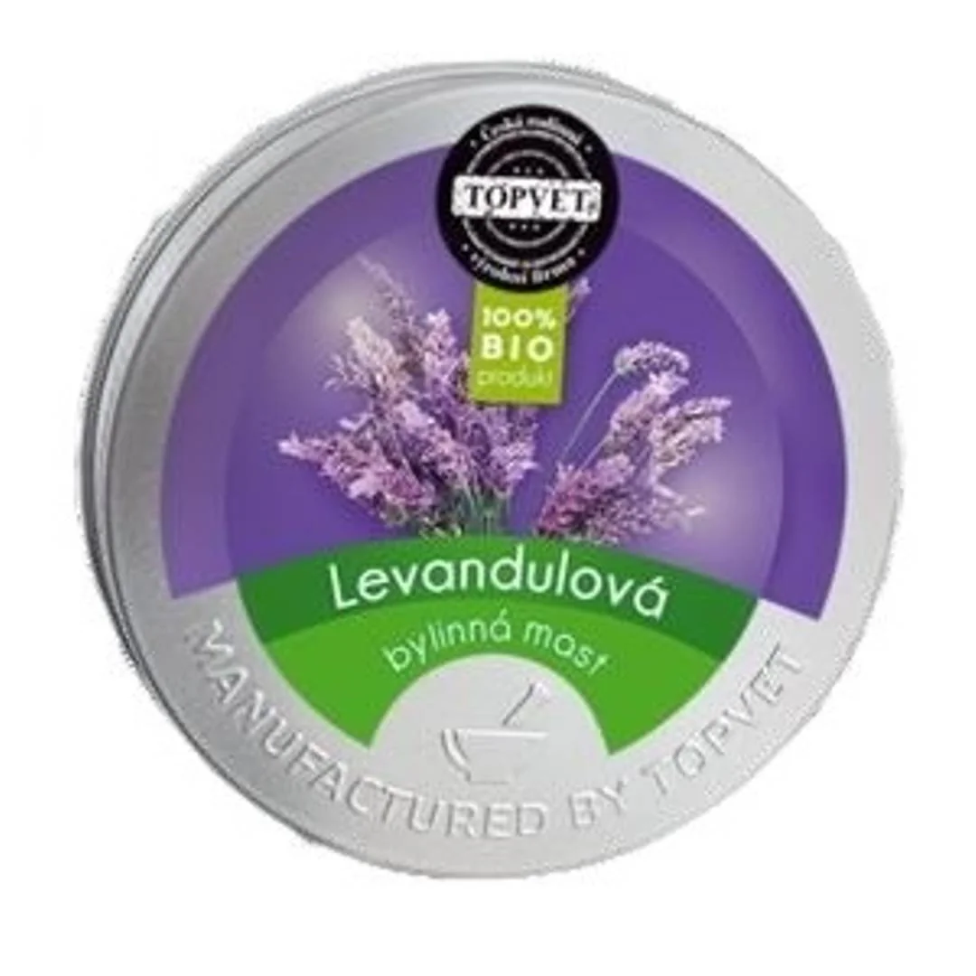 TOPVET Levanduľová bylinná masť 50ml