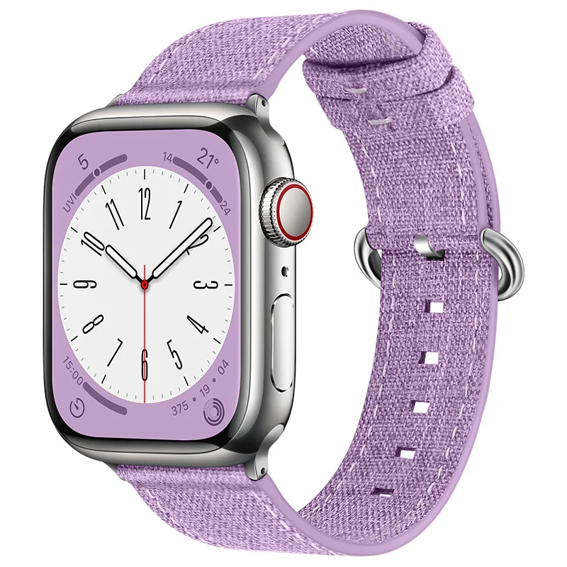 BStrap Denim remienok na Apple Watch 38/40/41mm purple