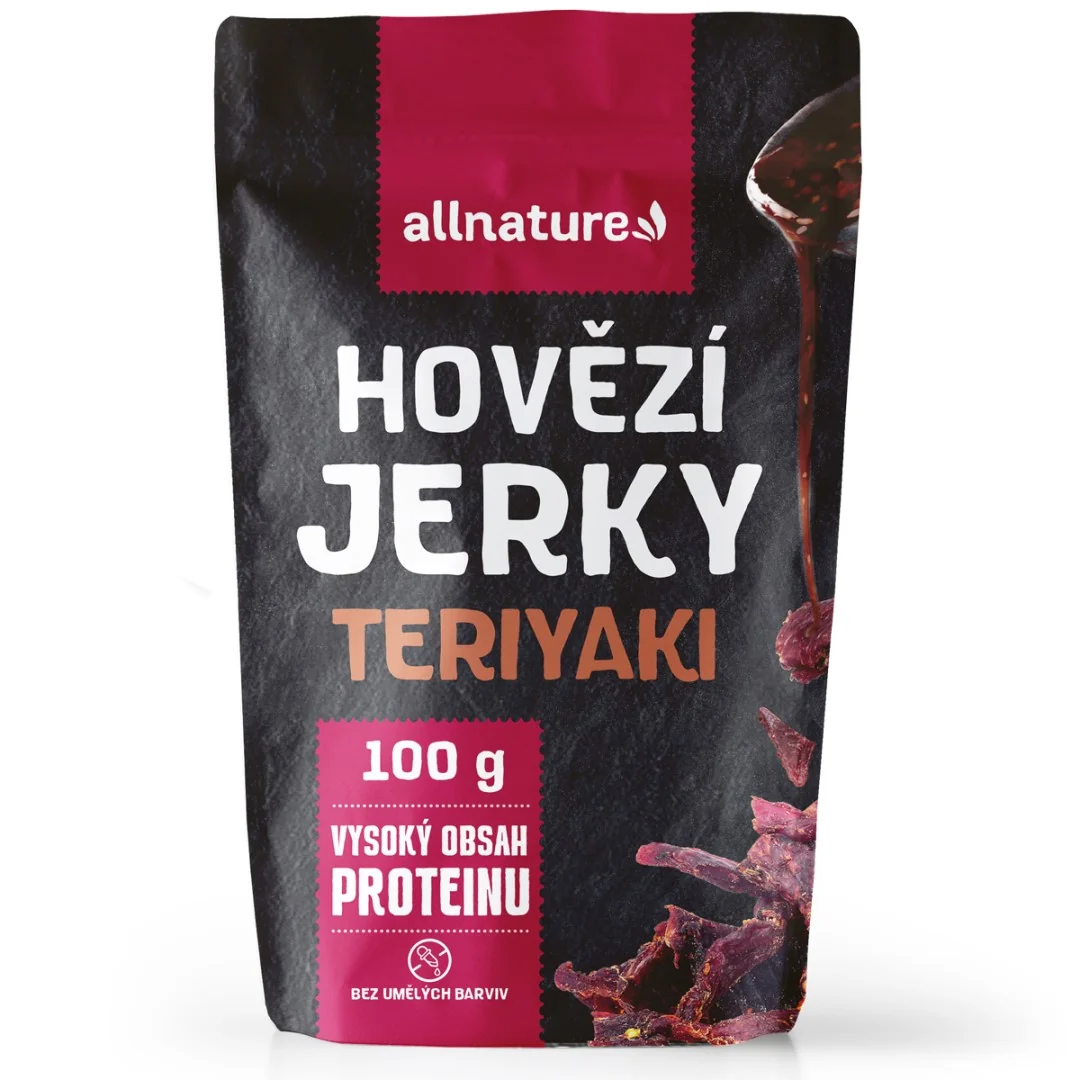 Allnature Beef Teriyaki Jerky 100g