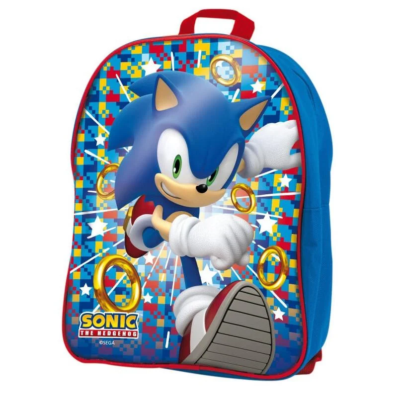 Sonic Batoh 31cm a 2 kartové hry 