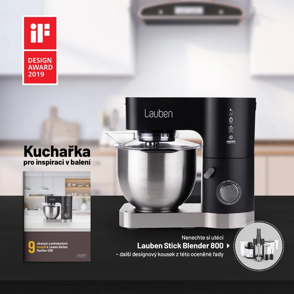 Lauben Kitchen Machine 1200BC 1×1 ks, kuchynský robot