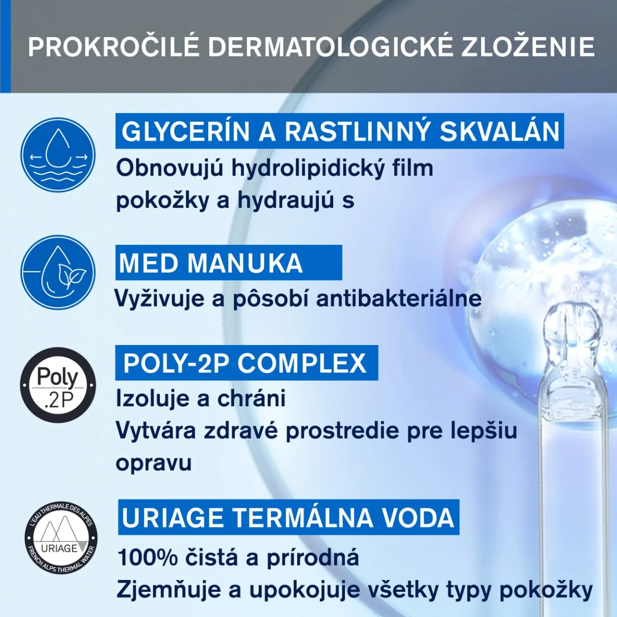 URIAGE BARIÉDERM Insulating Repairing Hand Cream, 50ml 1×50 ml, regeneračný krém na ruky