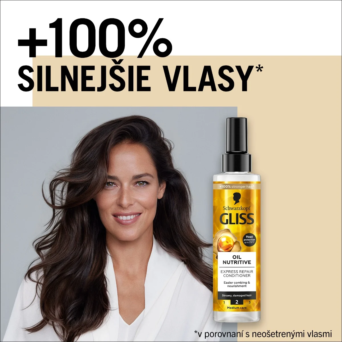 Schwarzkopf Gliss kondicionér Oil Nutritive 1×200 ml, kondicionér