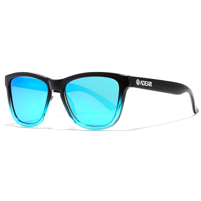 KDEAM Ruston 46 slnečné okuliare, Black / Blue 