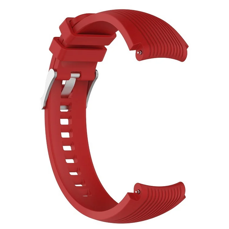 BStrap Silicone Davis remienok na Xiaomi Watch S1 Active dark red