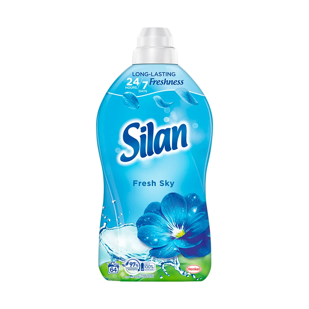 Silan aviváž Fresh Sky 64 praní, 1,408 l