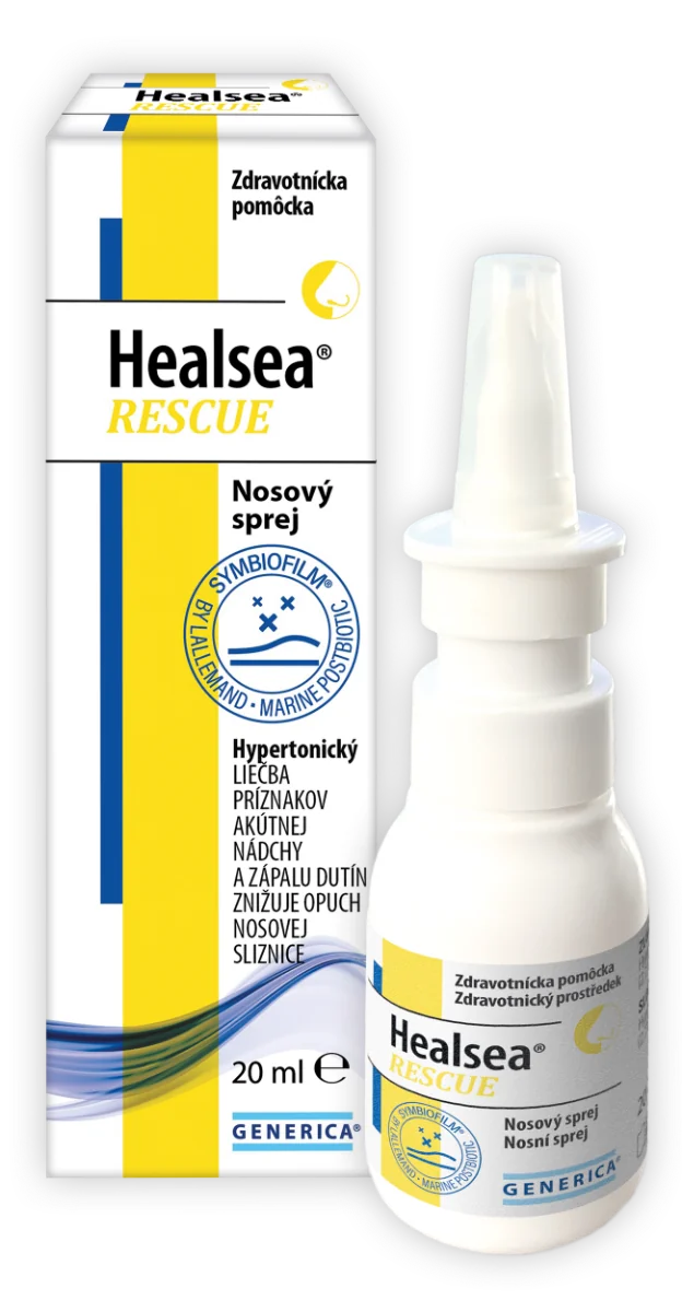 Healsea® RESCUE nosový sprej, 20 ml