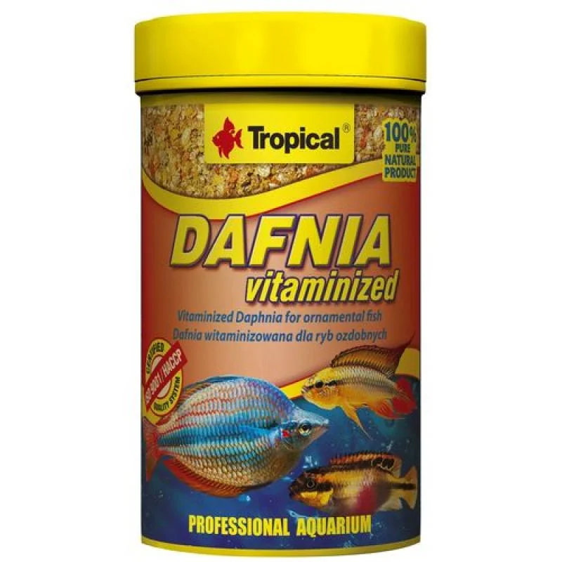 TROPICAL Dafnia Vitaminized 100ml/16g prírodné krmivo s vitamínmi 